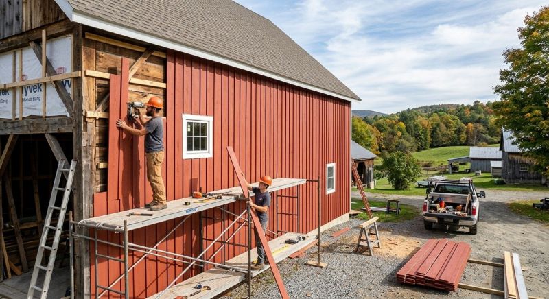 Barn Siding Installation in Blue Ridge, GA