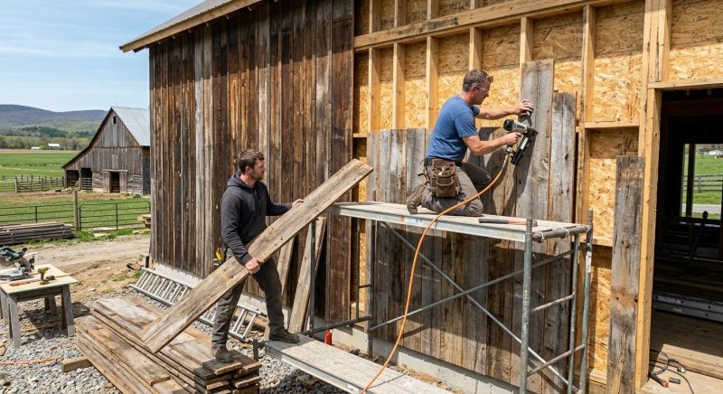 Barn Siding Installation in Chatsworth, GA