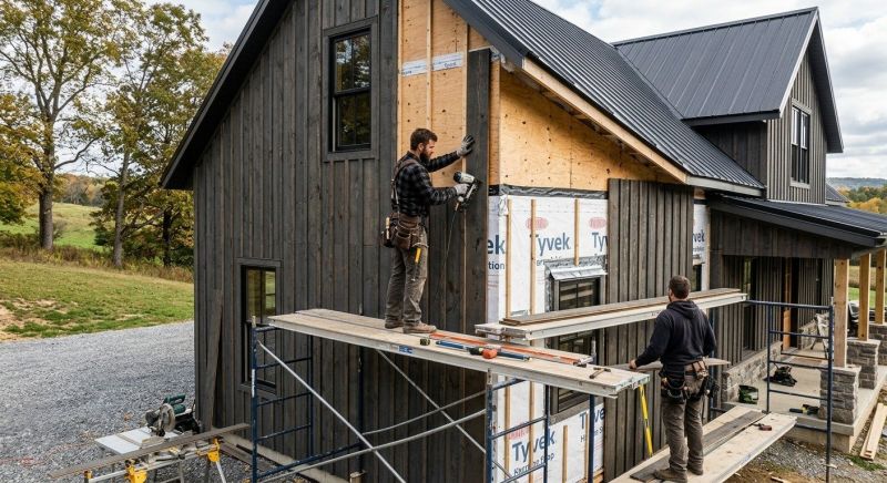 Barn Siding Installation in Fannin County, GA