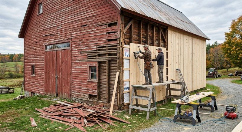Barn Siding Replacement in Copperhill, TN
