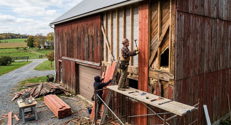 Barn Siding Replacement in Ellijay, GA