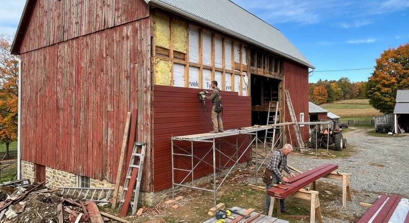 Barn Siding Replacement in Suches, GA
