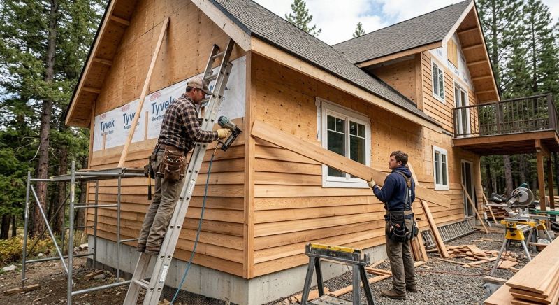 Cedar Siding Installation in Blue Ridge, GA