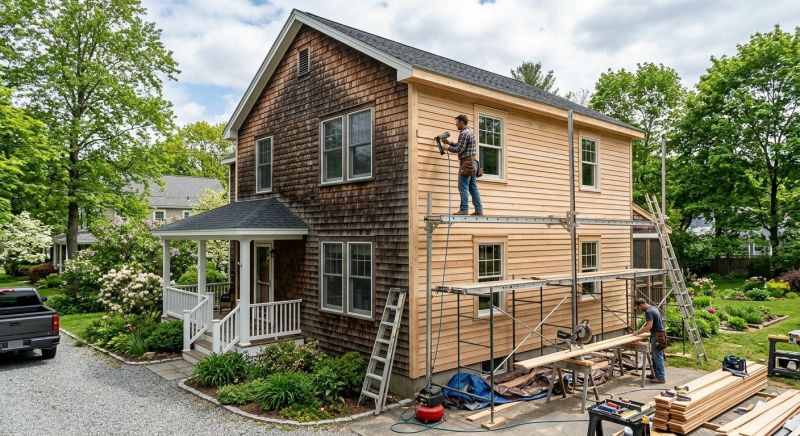 Cedar Siding Installation in Suches, GA