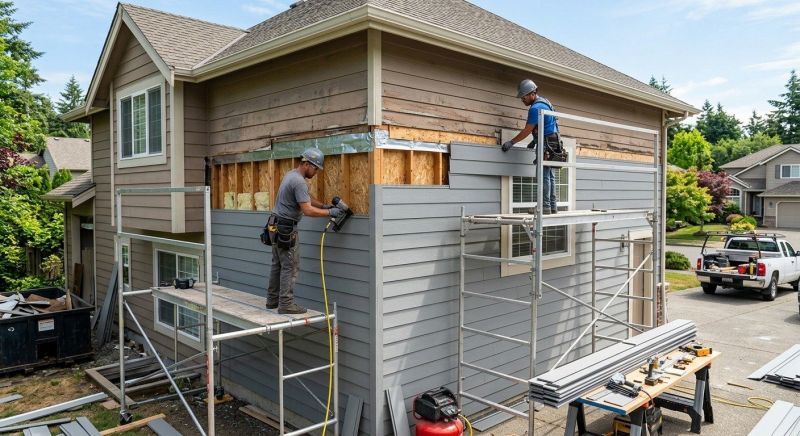 Cement Siding Replacement in Chatsworth, GA