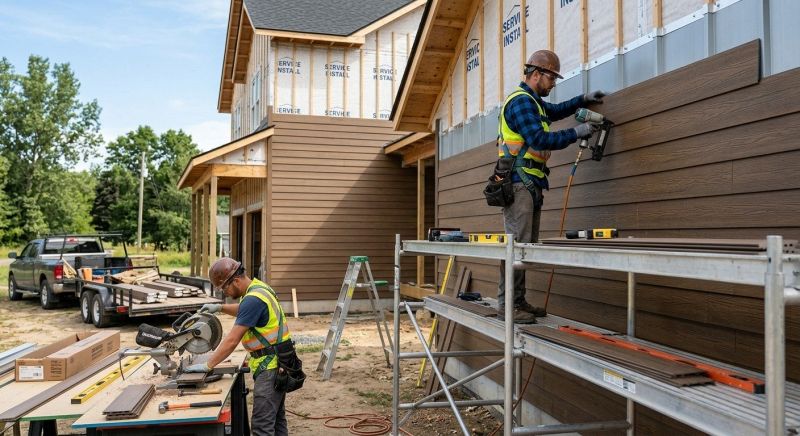 Composite Siding Installation in Chatsworth, GA