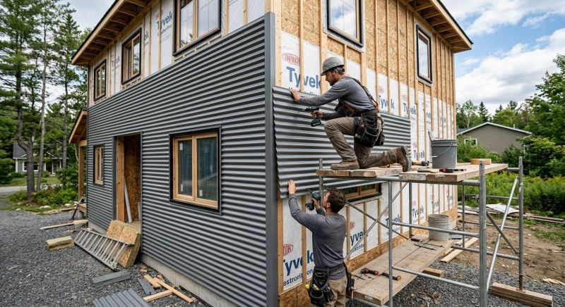 Corrugated Siding Installation in Ellijay, GA