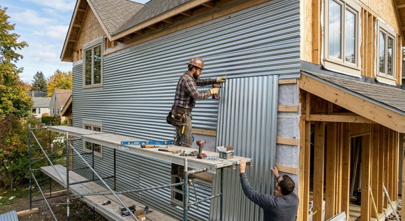 Corrugated Siding Installation in Ellijay, GA