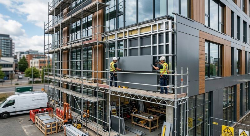 Facade Cladding Installation in Ellijay, GA