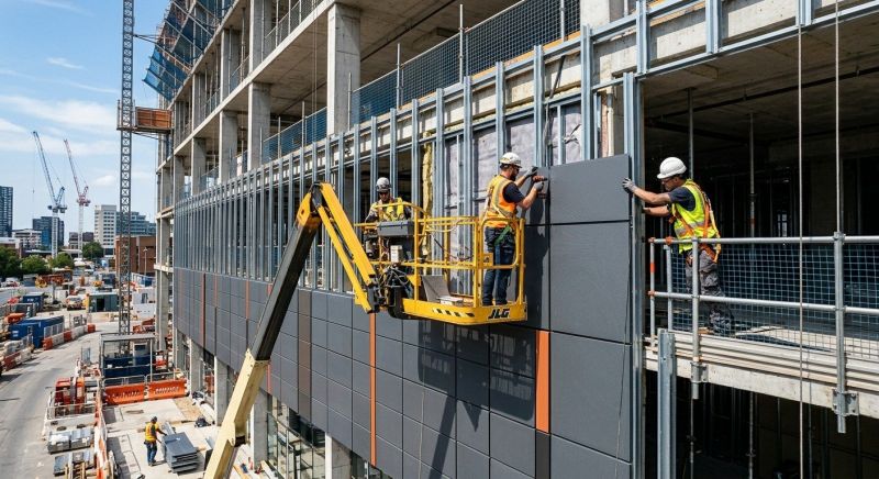 Facade Cladding Installation in Ellijay, GA