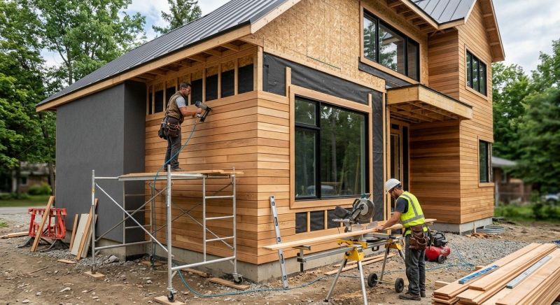 Faux Wood Siding Installation in Copperhill, TN