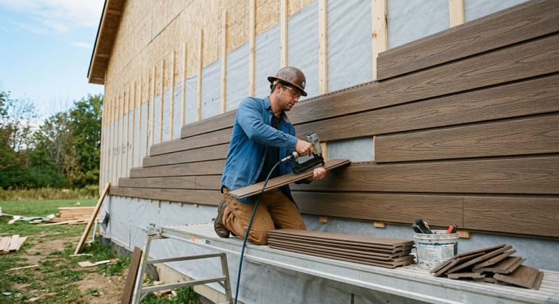 Faux Wood Siding Installation in Fannin County, GA