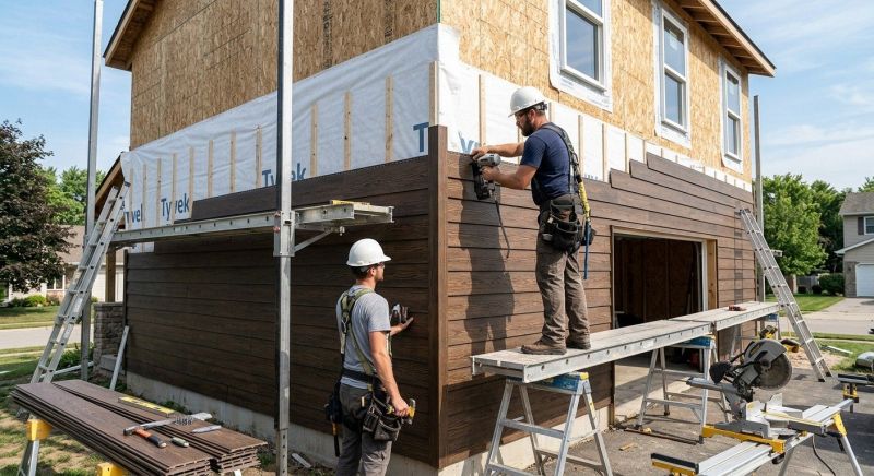 Faux Wood Siding Installation in Suches, GA