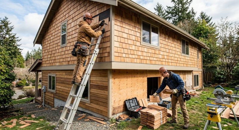 Hardwood Siding Installation in Chatsworth, GA