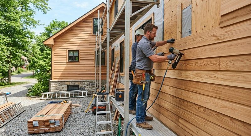 Hardwood Siding Installation in Copperhill, TN