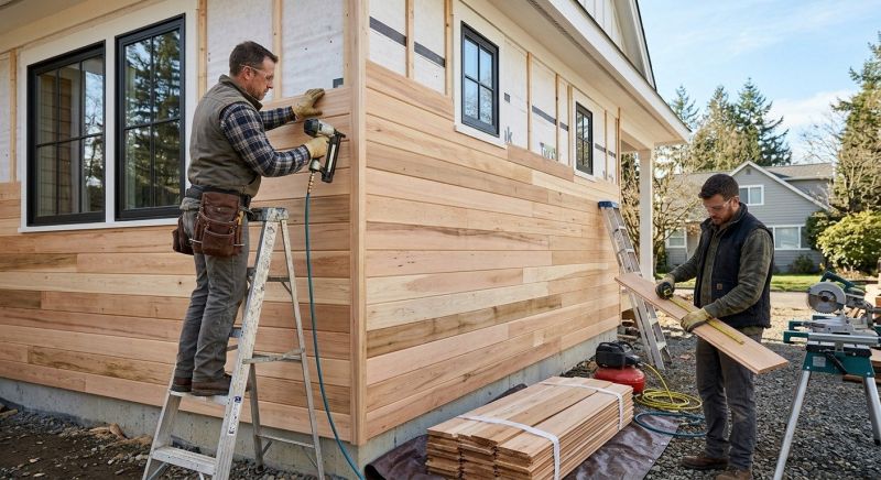 Hardwood Siding Installation in Jasper, GA