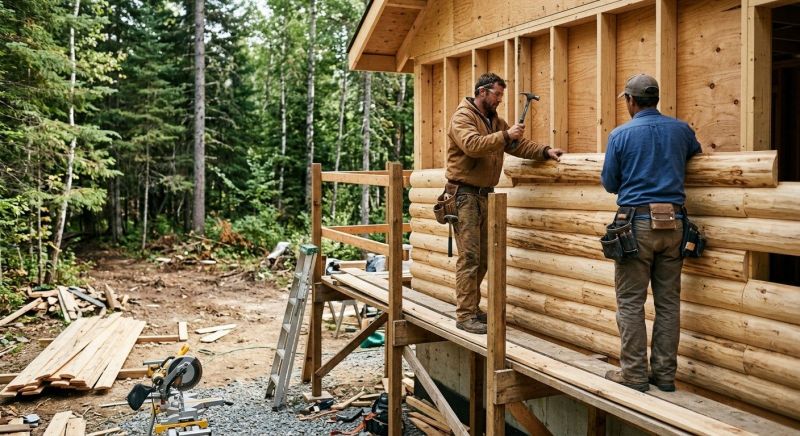 Log Siding Installation in Chatsworth, GA