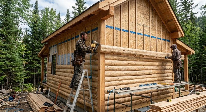 Log Siding Installation in Jasper, GA