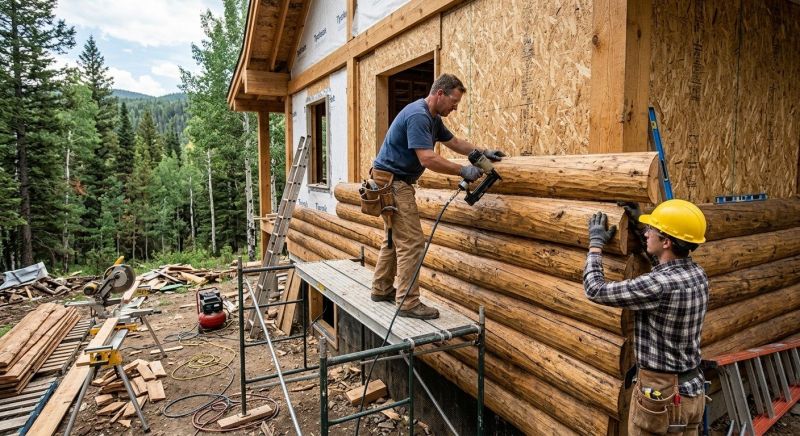 Log Siding Replacement in Ellijay, GA