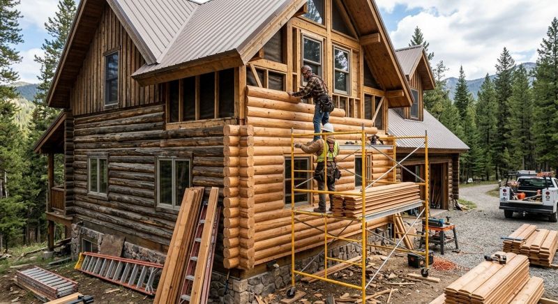 Log Siding Replacement in Ellijay, GA