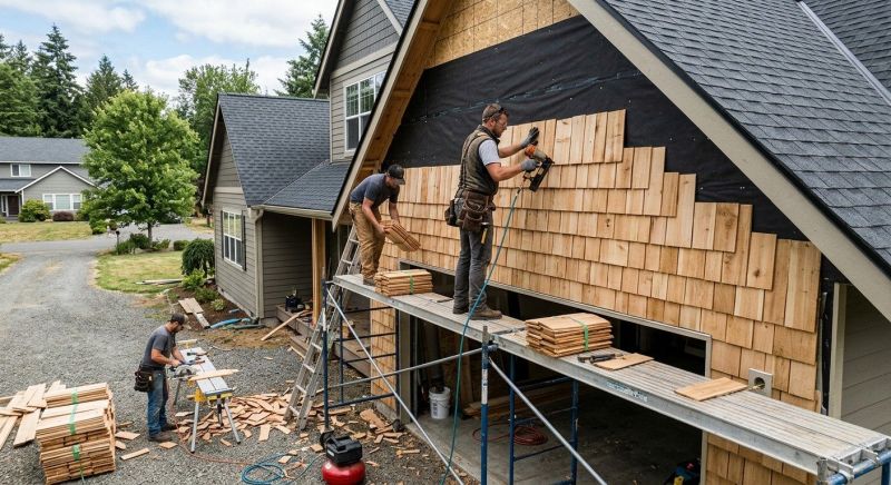 Shake Siding Installation in Chatsworth, GA