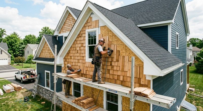 Shake Siding Installation in Mc Caysville, GA
