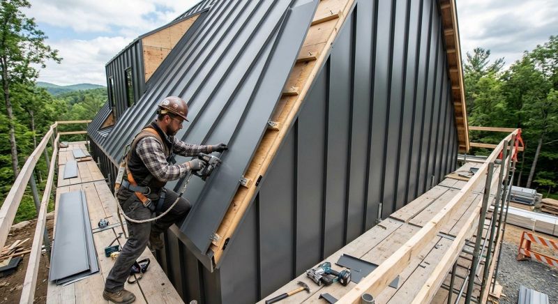 Sheet Metal Siding Replacement in Ellijay, GA