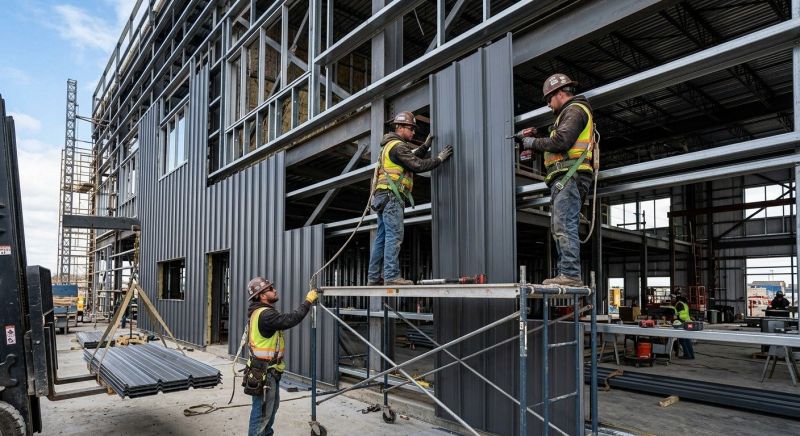 Steel Cladding Installation in Ellijay, GA