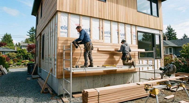 Wood Cladding Installation in Blue Ridge, GA