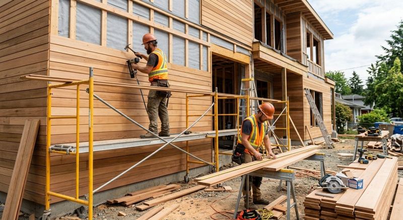 Wood Cladding Installation in Chatsworth, GA
