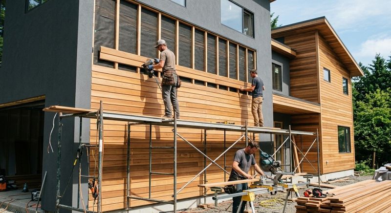 Wood Cladding Installation in Copperhill, TN