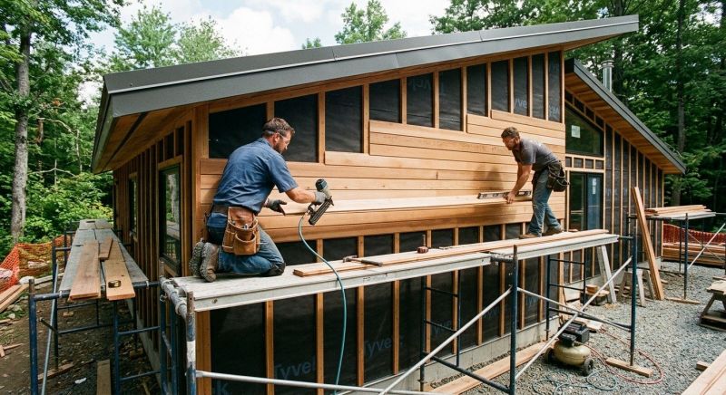 Wood Cladding Installation in Fannin County, GA