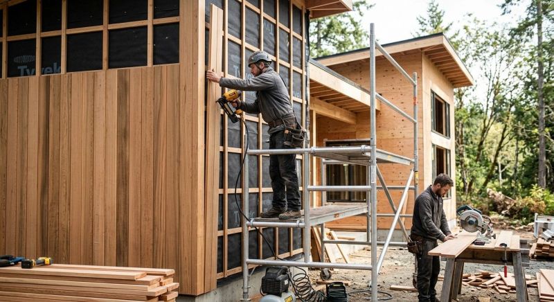 Wood Cladding Installation in Fannin County, GA