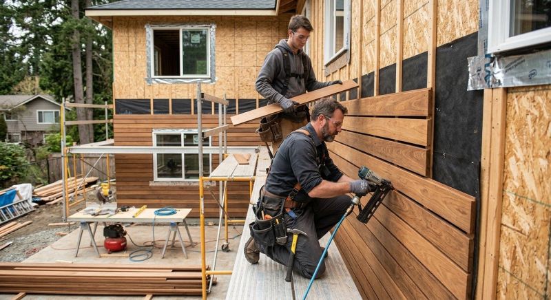 Wood Plank Siding Installation in Ellijay, GA