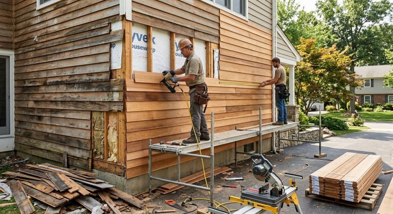Wood Siding Service in Murray County, GA